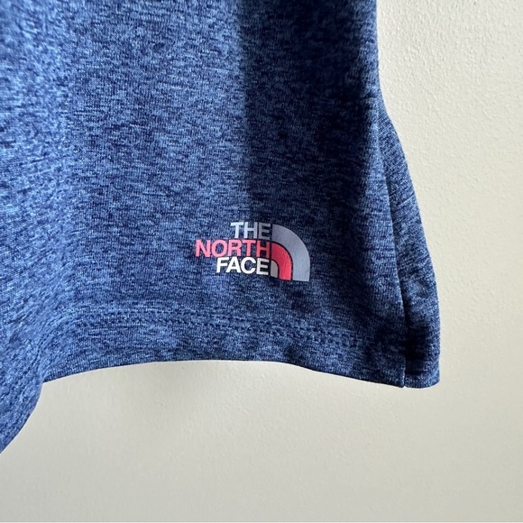 The North Face Blue Heathered Racerback Tank Top M - Picture 9 of 9